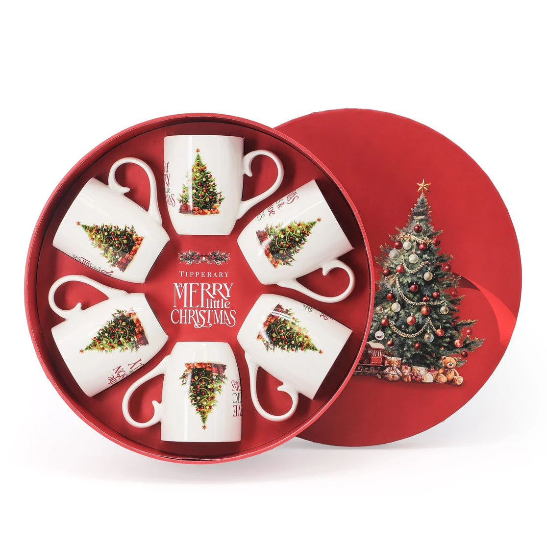 Tipperary - Merry Little Christmas Set of 6 Mugs