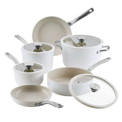 Circulon Halo LaserDefense™ Ceramic Non-stick 10 Piece Cookware Set