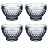 Villeroy and Boch Boston Coloured Individual Bowl Blue Set of 4