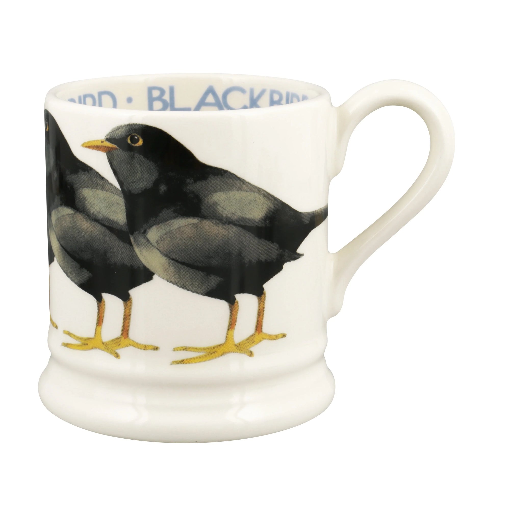 Emma Bridgewater Birds Black Bird 1/2 Pint Mug