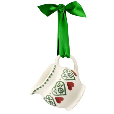 Emma Bridgewater Christmas Sampler Tiny Jug Decoration
