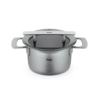 Fissler Phi cooking pot with glass lid 20 cm