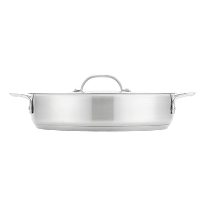Stellar 7000 Profile Matte 28cm Uncoated Sauteuse Pan: S765M
