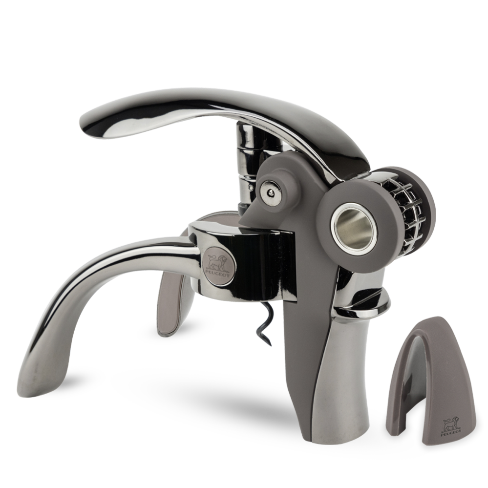 Peugeot Baltaz Basalt Lever Corkscrew With Foil Cutter, 14cm
