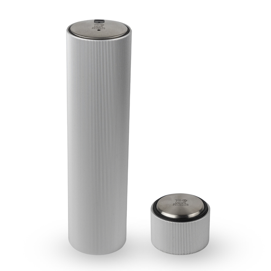 Peugeot Line Reverse Rechargeable Electric Aluminium Corkscrew, 21cm