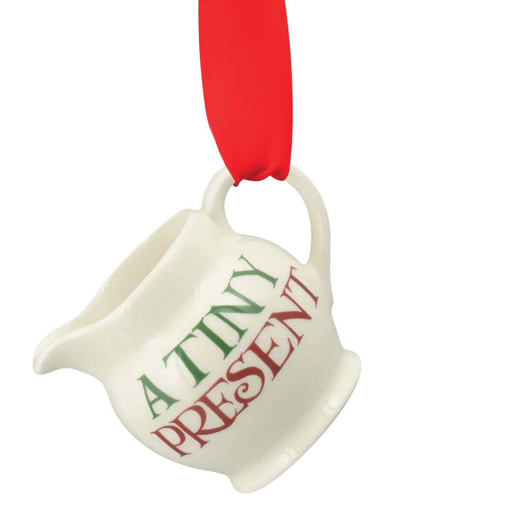 Emma Bridgewater Christmas Toast A Tiny Present Tiny Jug Decoration