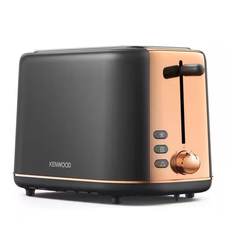 Kenwood Abbey Lux Grey/Rose Gold 2 Slice Toaster: TCP05.C0DG