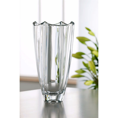 Galway Crystal Dune 12 Inch Square Vase