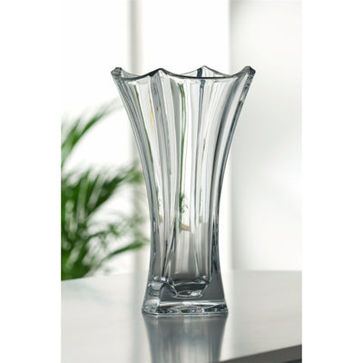 Galway Crystal Dune 14 Inch Waisted Vase