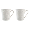 Belleek Classic Tree of Life Mug Pair: 4076
