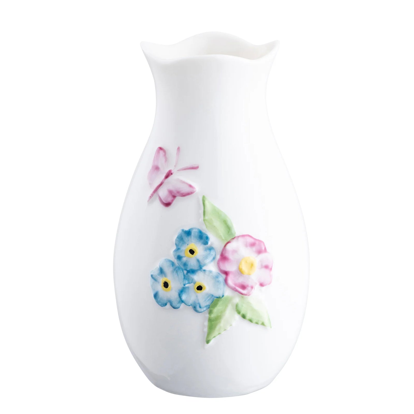 Belleek Classic Forget Me Not Mini Vase: 2717
