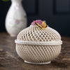 Belleek Classic Flower of the Month Basket January Carnation: 4770