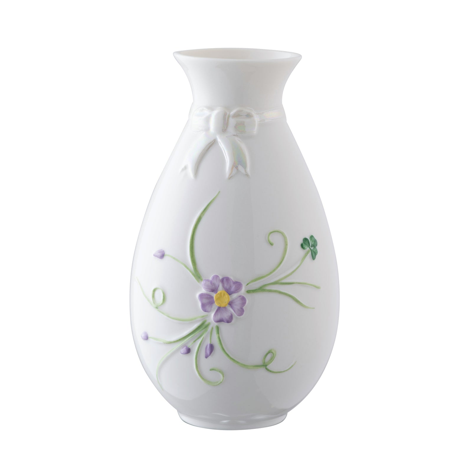 Belleek Classic Ribbon Spill Vase: 2718