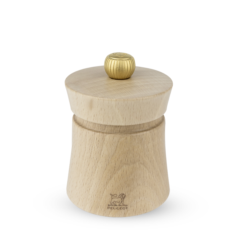 Peugeot Baya Natural Wood Salt Mill 8cm