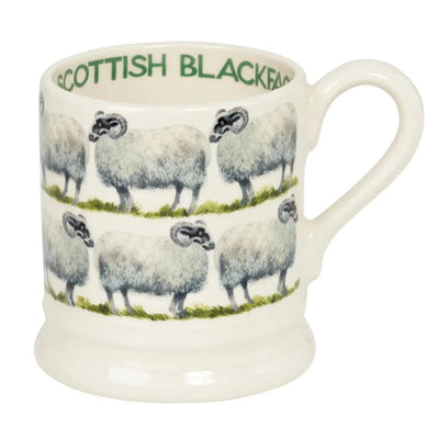 Emma Bridgewater Scottish Blackface Sheep 1/2 Pint Mug
