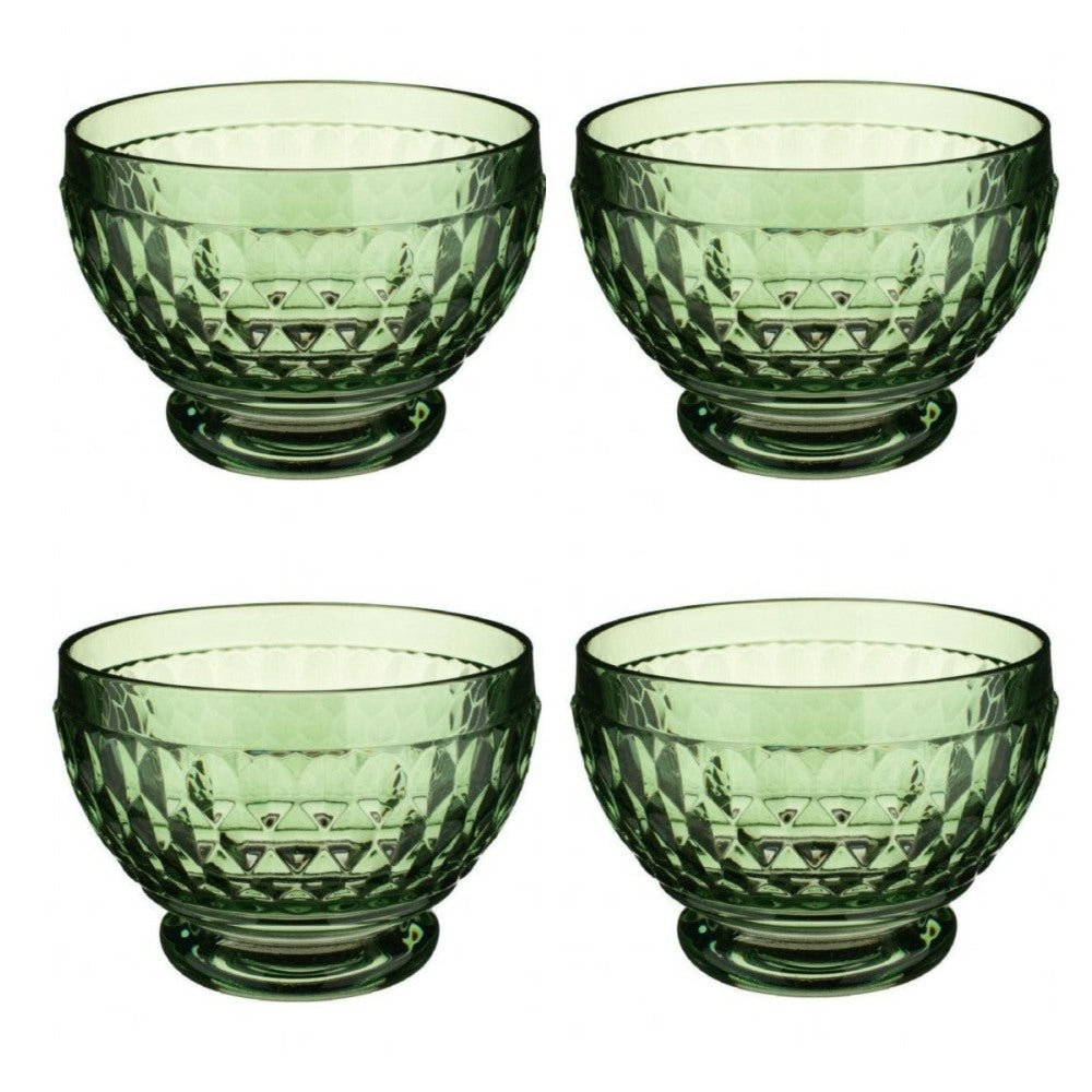 Villeroy & Boch Boston Colored Champagne / Dessert Bowls, Set Of 4, Gr
