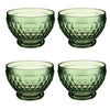Villeroy and Boch Boston Coloured Individual Bowl Green Set of 4