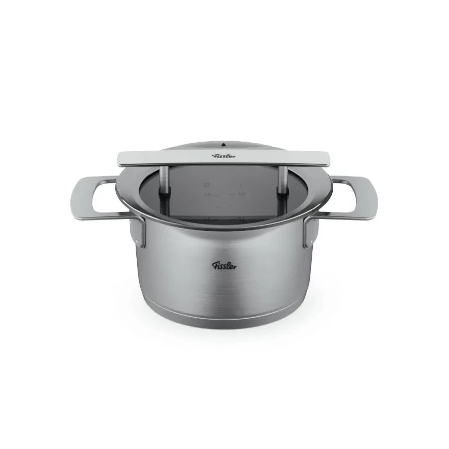 Fissler Phi cooking pot with glass lid 16 cm