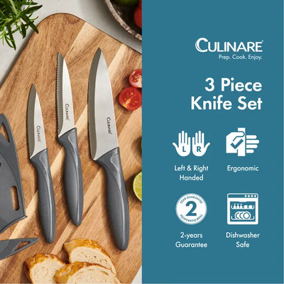 Culinare 3 piece Knife set C240602