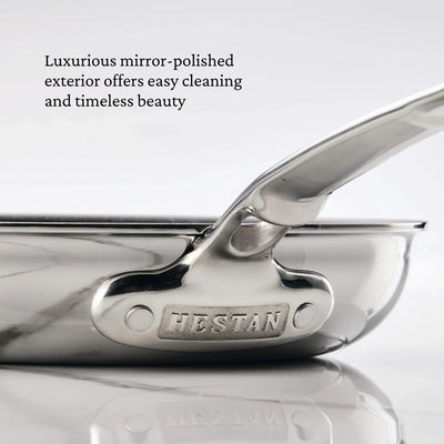 Hestan ProBond Luxe Stainless Steel 10 Piece Saucepan Set