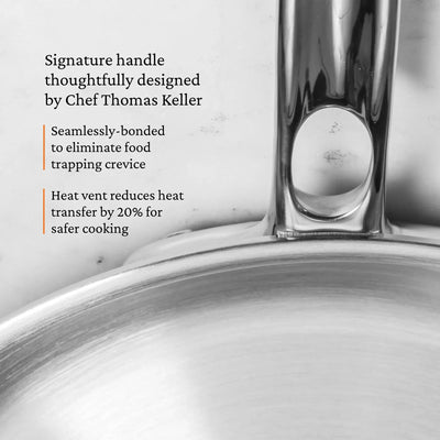 Hestan ProBond Luxe 28cm Stainless Steel Skillet: 31780