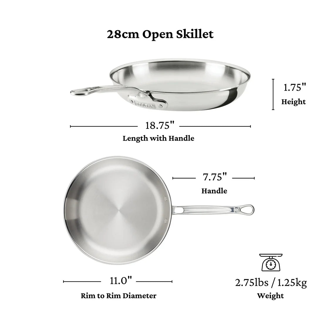 Hestan Probond 3 ply Induction Stainless Steel 10 Piece Set