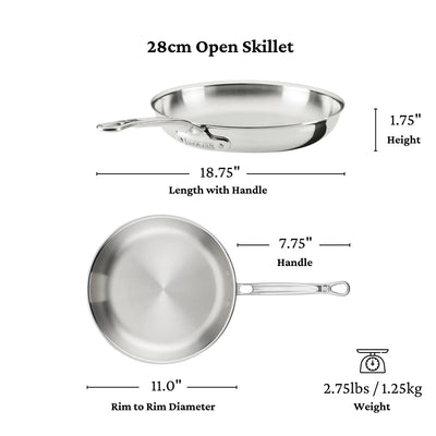 Hestan ProBond Luxe Stainless Steel 10 Piece Saucepan Set