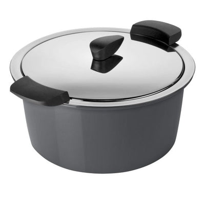 Kuhn Rikon HOTPAN® Serving Casserole Grey 3.0L 22cm