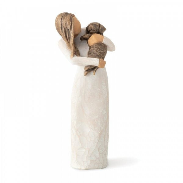 Willow Tree - Adorable You (Dark dog): 28040