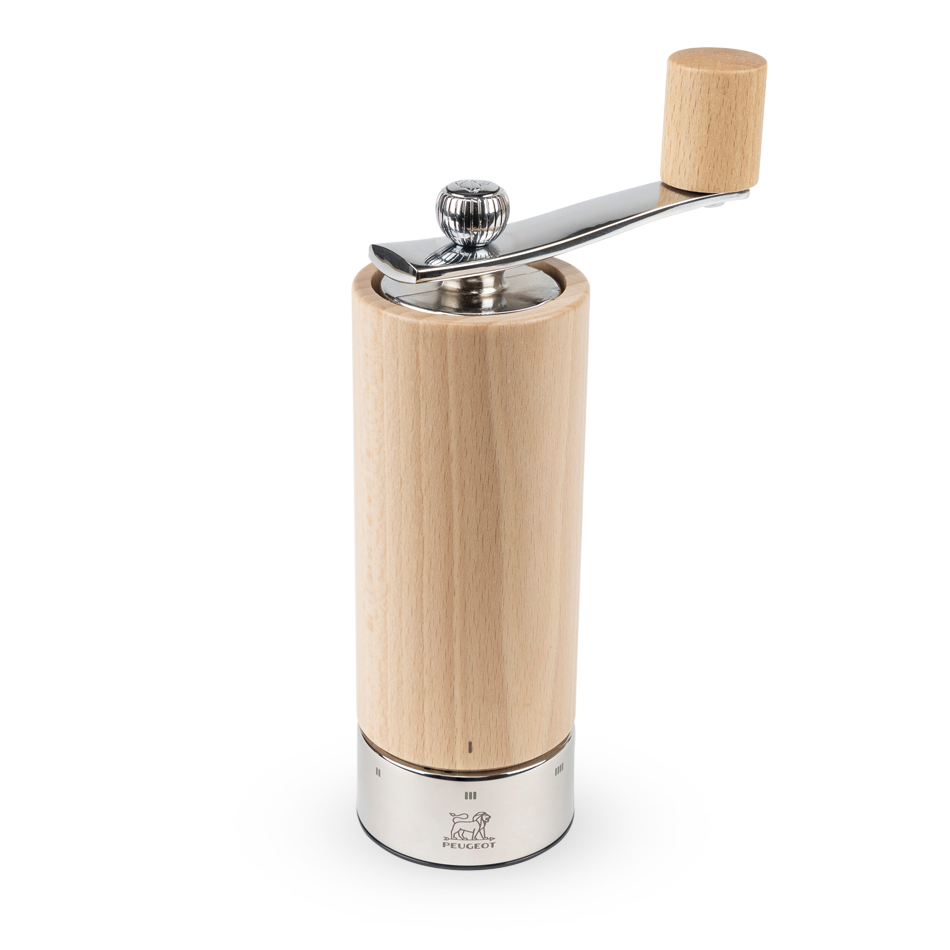 Peugeot Isen U-Select Natural Wooden Crank Handle Mill 18cm
