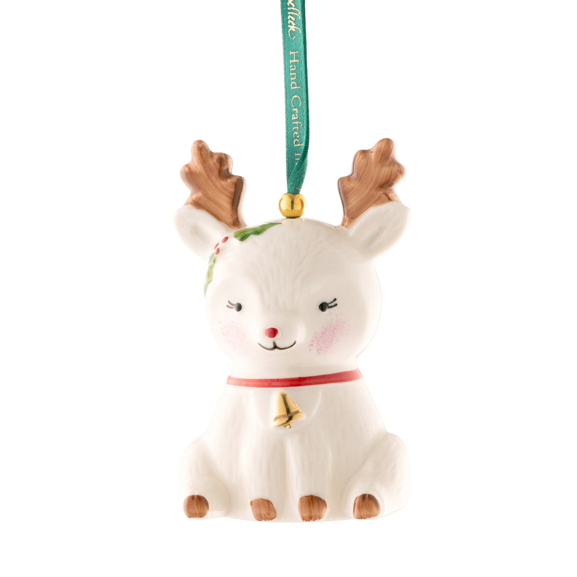 Belleek Classic Reindeer Ornament: 3763