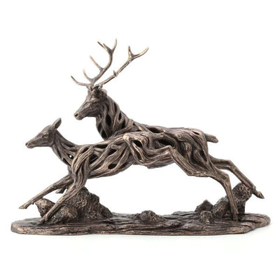 Genesis Bronze - Driftwood Running Deer: VV003