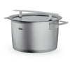 Fissler Phi Tall cooking pot with glass lid 24cm