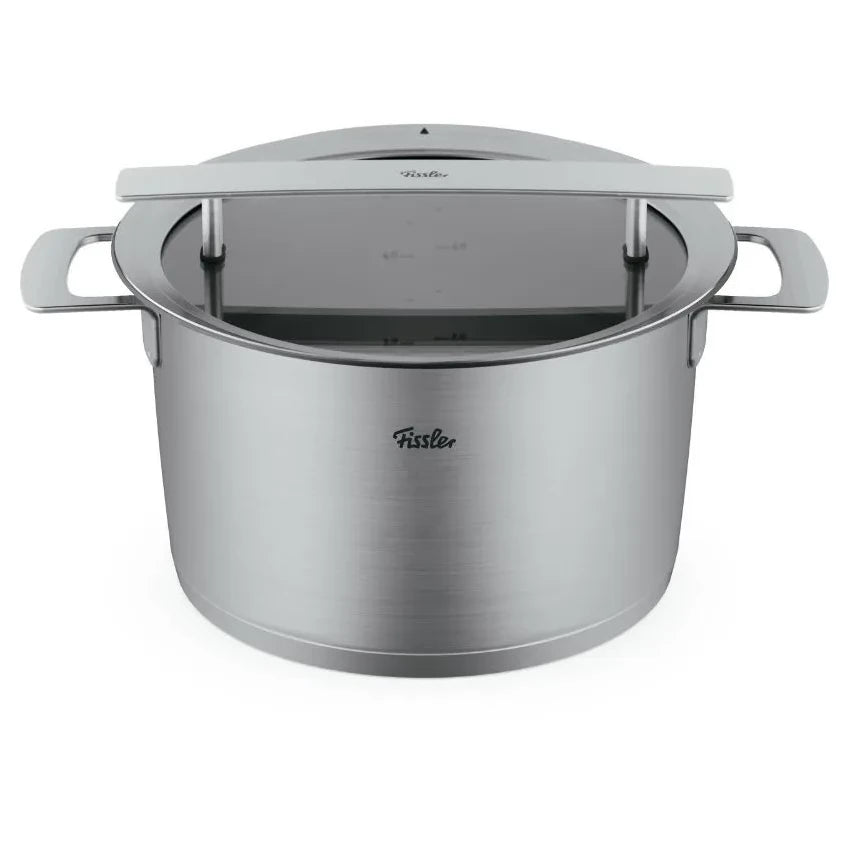 Fissler Phi Tall cooking pot with glass lid 24cm