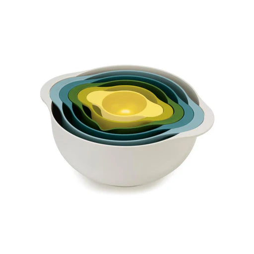 Joseph Joseph Duo 6-Piece Food Preparation Bowl Set Opal 40116