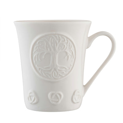 Belleek Classic Tree of Life Mug Pair: 4076