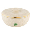 Belleek Classic Fields of Shamrocks Trinket Box: 4169