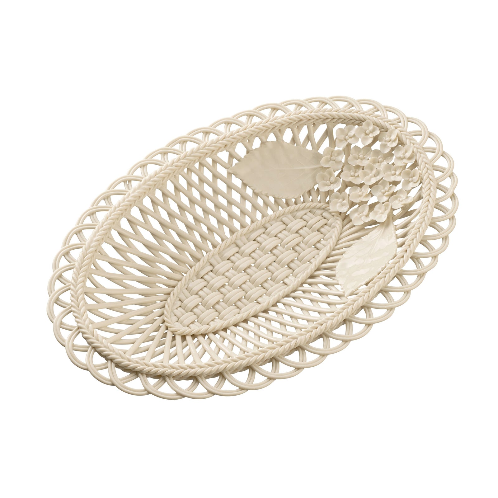 Belleek Classic Hydrangea Basket