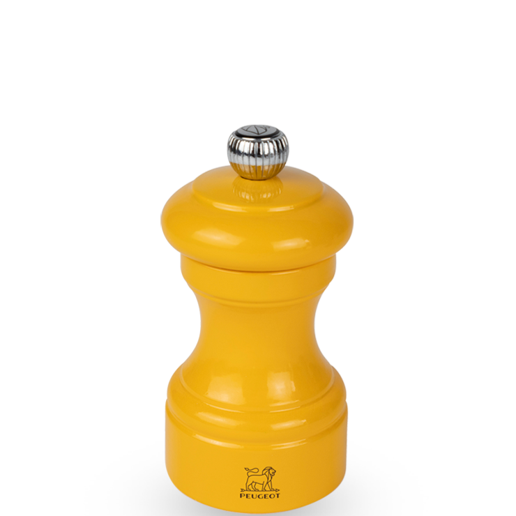 Peugeot Bistro 10cm Salt/Pepper Mill - Saffron Yellow