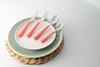 Grunwerg Bistro 24 Piece Cutlery set - Coral