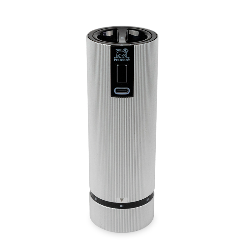 Peugeot Line Aluminium Electronic Salt Mill 15cm