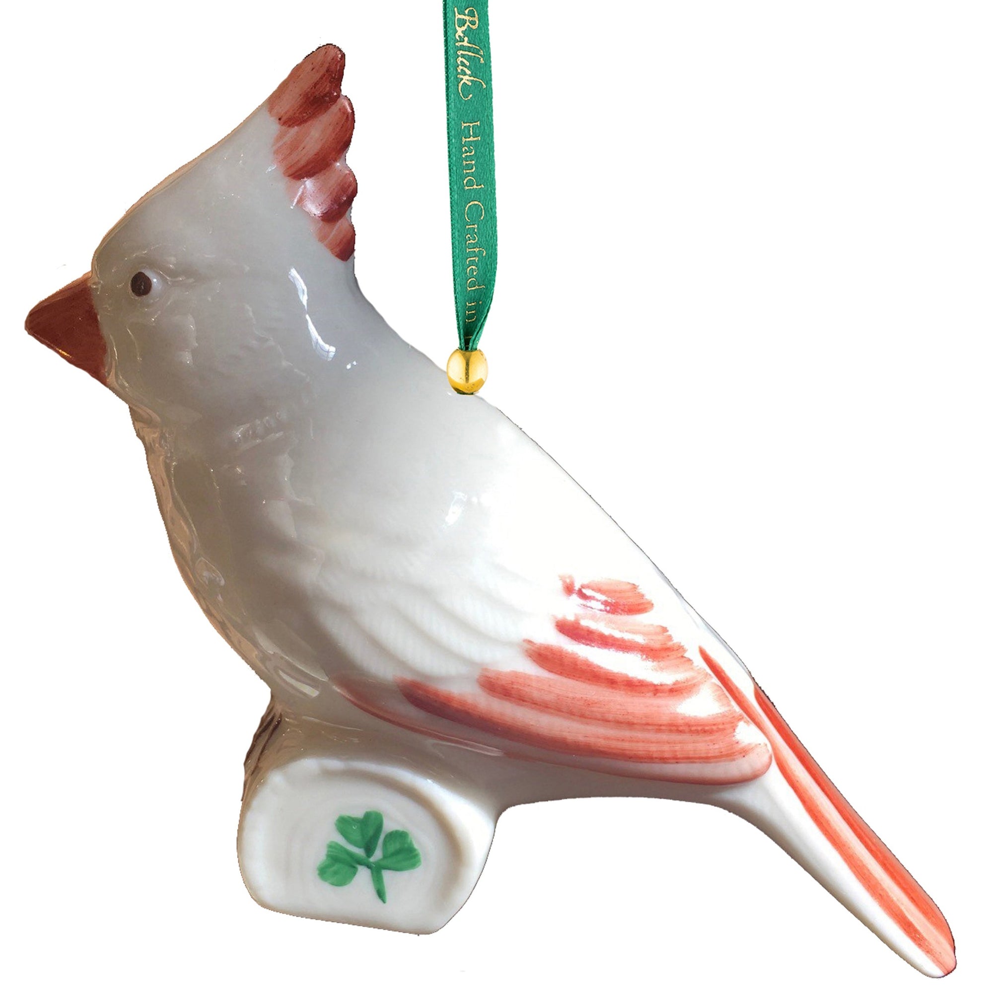 Belleek Classic Cardinal Ornament: 4395