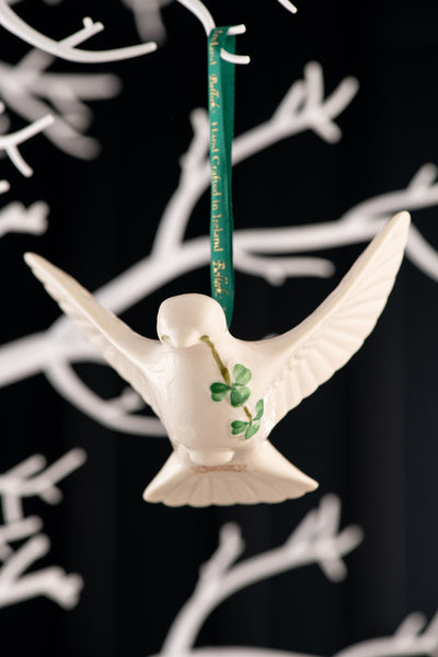 Belleek Classic Dove Ornament: 4386