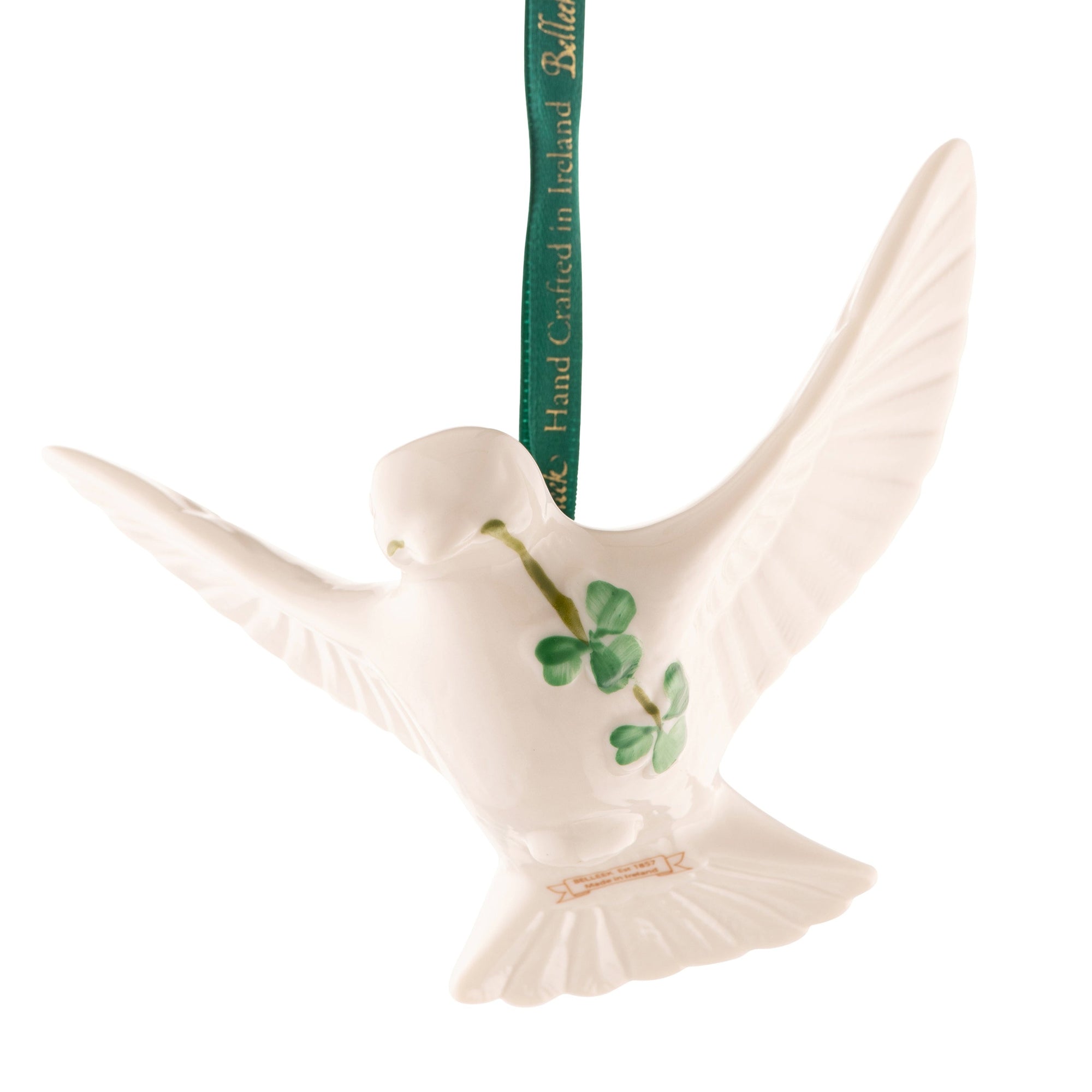 Belleek Classic Dove Ornament: 4386