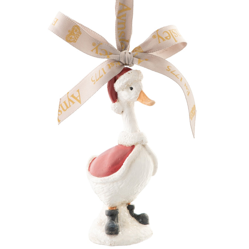 Aynsley Christmas Goose Hanging Ornament