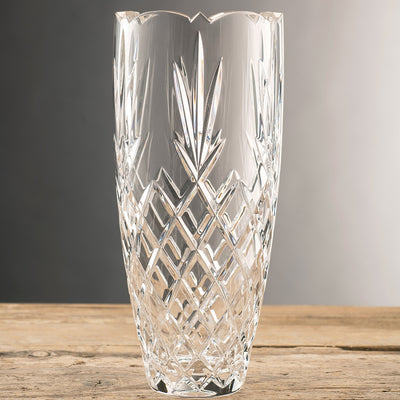 Galway Crystal Renmore 12" Vase