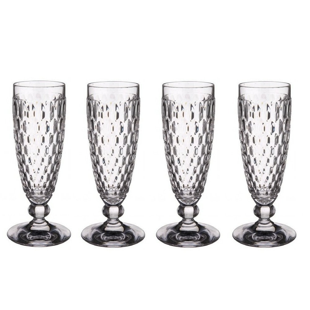 Villeroy and Boch Boston Champagne Flute Set of 4