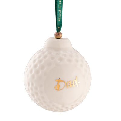 Belleek Classic Golf Ball Ornament: 4739