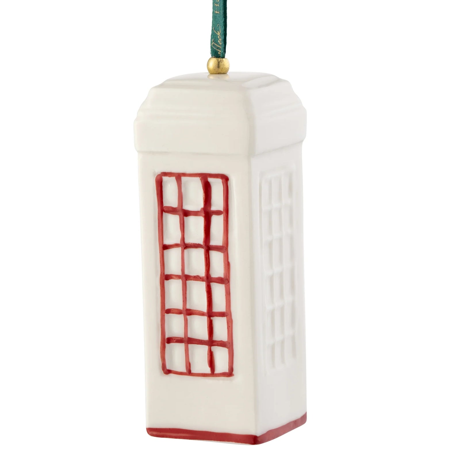 Belleek Classic Telephone Box Ornament Red: 47931
