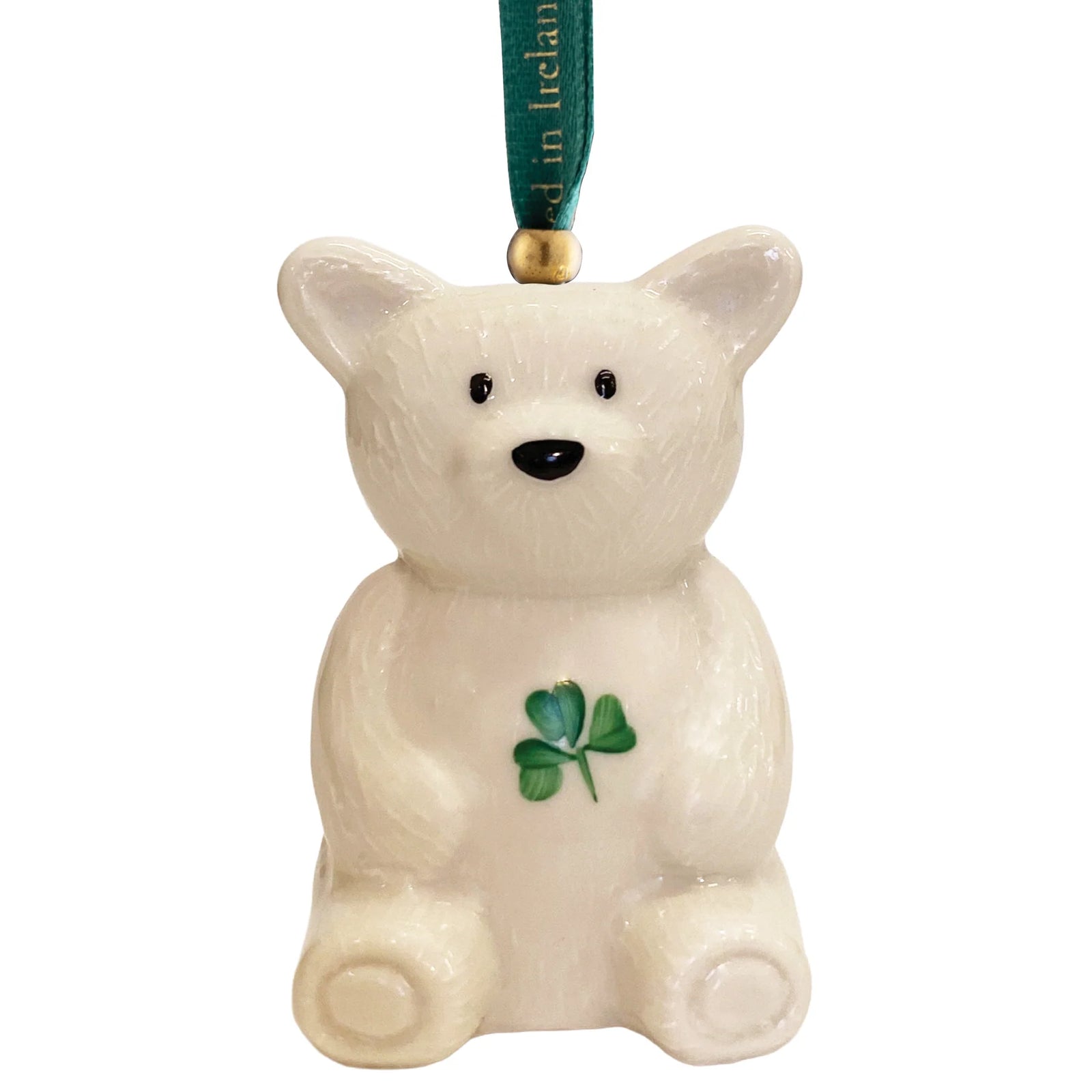 Belleek Classic Teddy Ornament: 4806